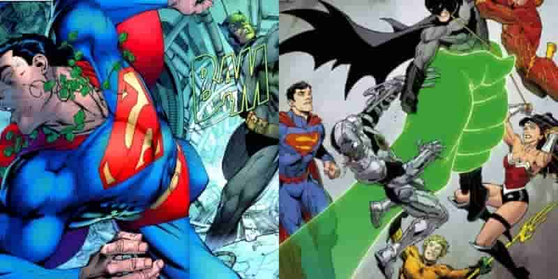 10 комиксов DC, в которых Бэтмен сражался с другими героями