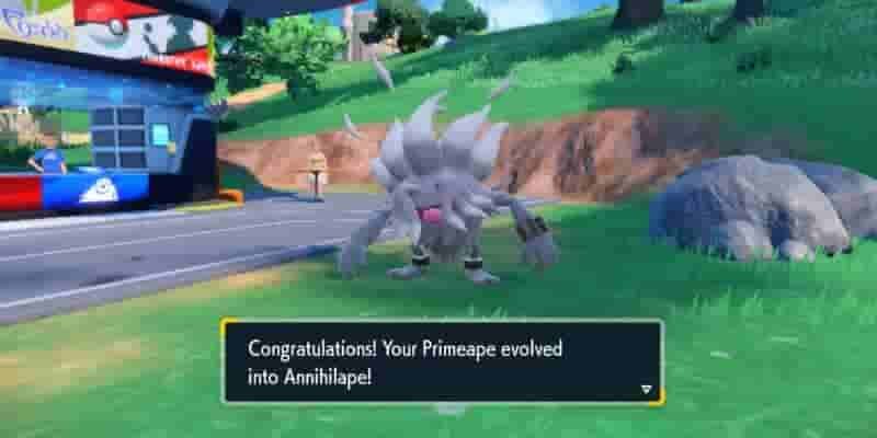 Pokemon Scarlet & Violet: Как превратить Primeape в Annihilape
