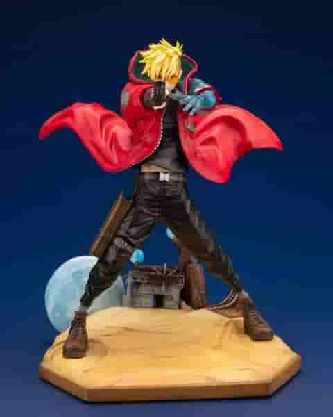 Trigun Stampede Vash Рисунок демонстрирует динамический $ 6 000 000 человек