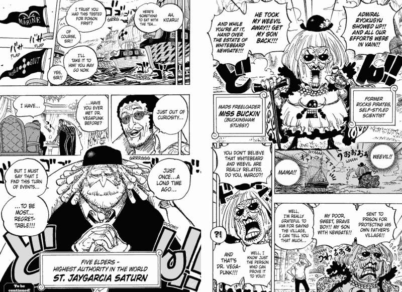 One Piece Theory: пять старейшин сильны как политически, так и физически