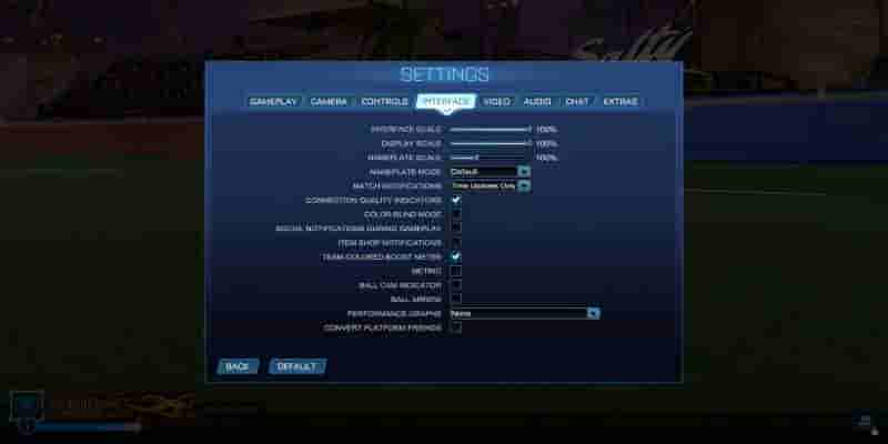 Гайд по лучшим настройкам Rocket League