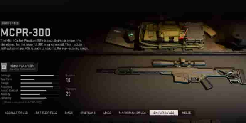 Warzone 2/Modern Warfare 2: список лучших снайперов