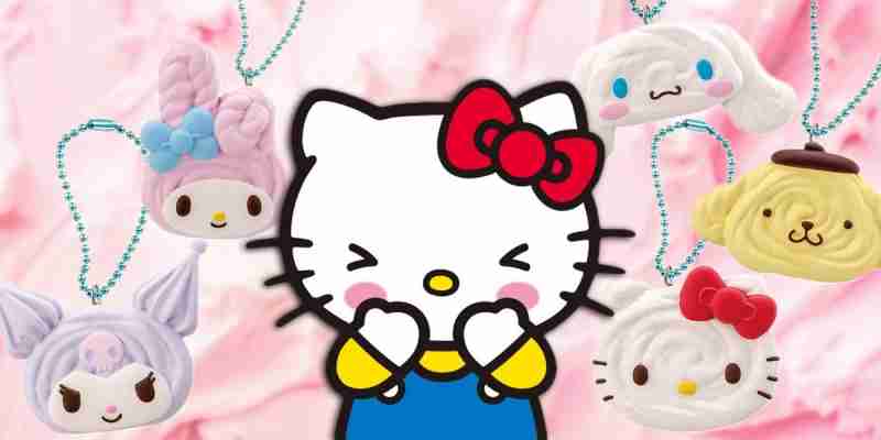 Hello Kitty и друзья Sanrio доставляют сладкое наслаждение с новыми подвесками-печеньями Bandai