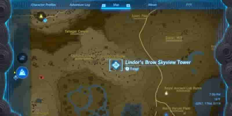 Tears Of The Kingdom: How To Unlock The Lindor's Brow Skyview Tower