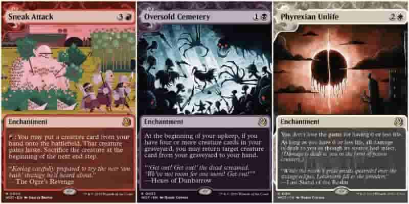 Magic: The Gathering Wilds of Best Enchanting Tales Cards