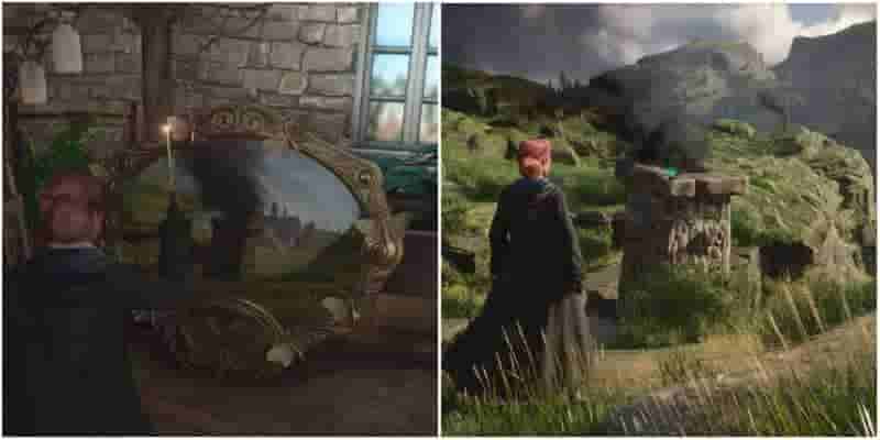Hogwarts Legacy: страницы полевого справочника Хогсмида