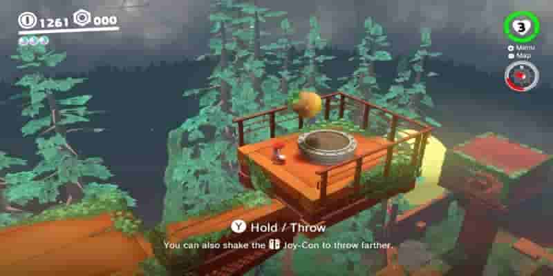 Super Mario Odyssey: Все Purple Coins In The Wooded Kingdom 