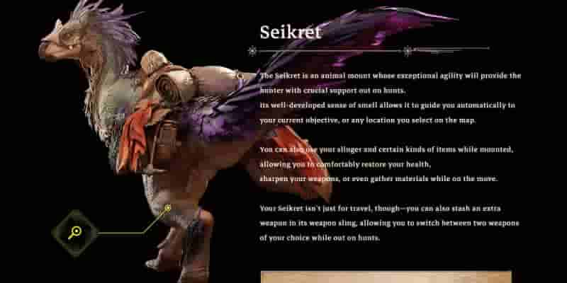 Monster Hunter Wilds’ Seikret заменяет разведчиков для слежения, поддерживает использование пращников и мародерство