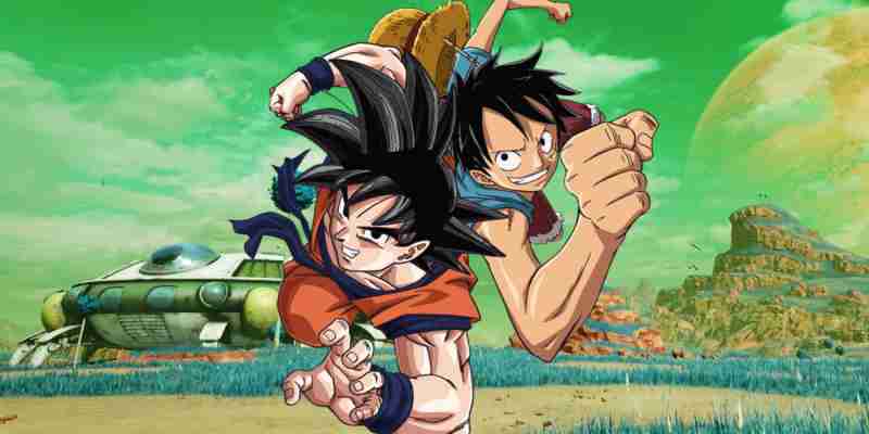 Эйитиро Ода из One Piece создает финальный кроссовер Dragon Ball в новом арт-представлении