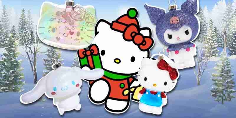 Sanrio представляет свою первую коллекцию украшений Hello Kitty & Friends 2024 для праздничного настроения Kawaii