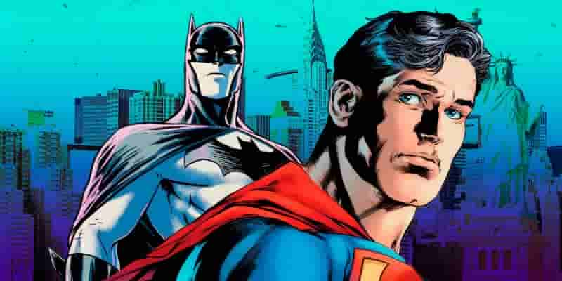 Супермен приветствует команду всех звезд DC