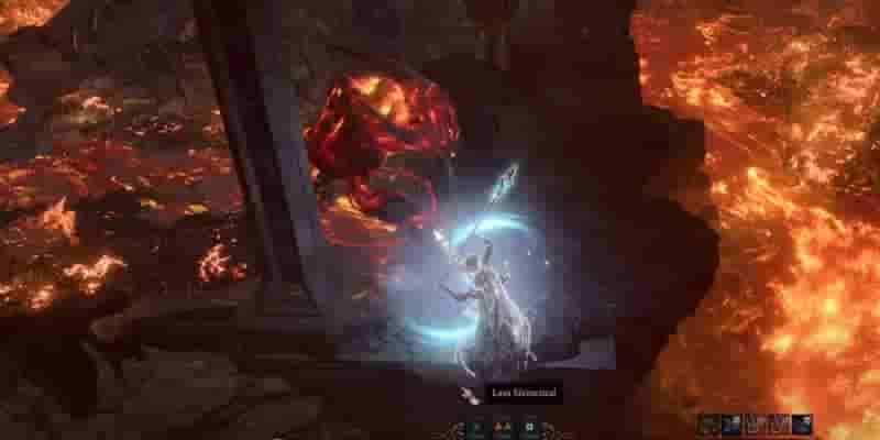 Baldur's Gate 3: Как победить элементалей лавы
