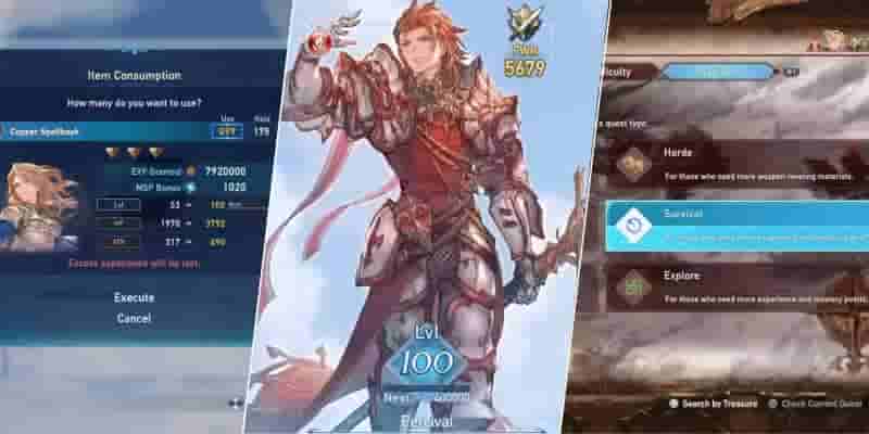 Granblue Fantasy: Relink — как быстро повысить уровень