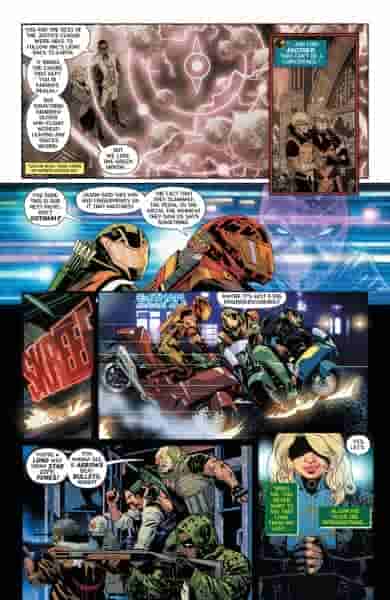 Новая серия Green Arrow заголовки предстоящих выпусков DC