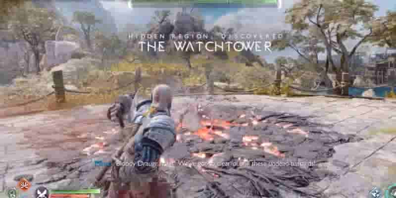 God Of War Ragnarok: Born From Fire — все локации Draugr Hole