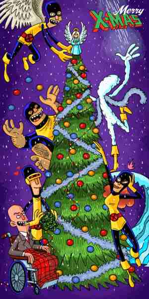 Line it is Drawn: Happy Holidays from the Line!