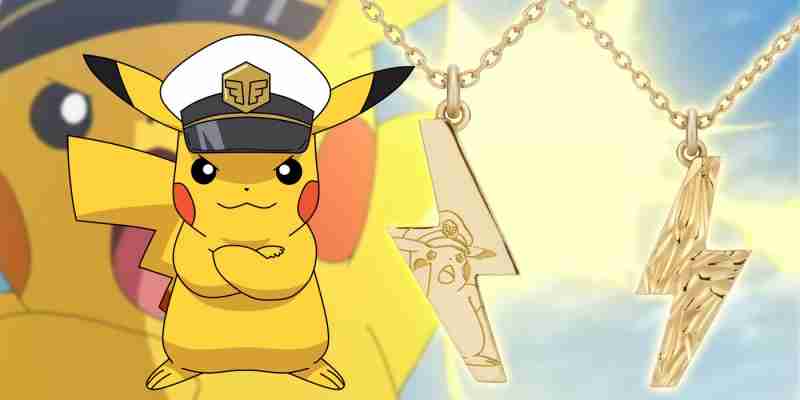 Капитан Пикачу из Pokémon получает потрясающие новые ювелирные украшения для международных поклонников