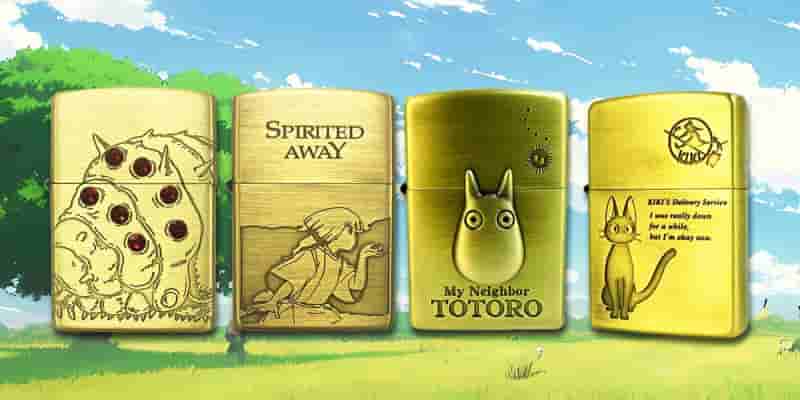 Тоторо, Наусика и другие — обновите образы в обновленной коллекции Zippo от Studio Ghibli