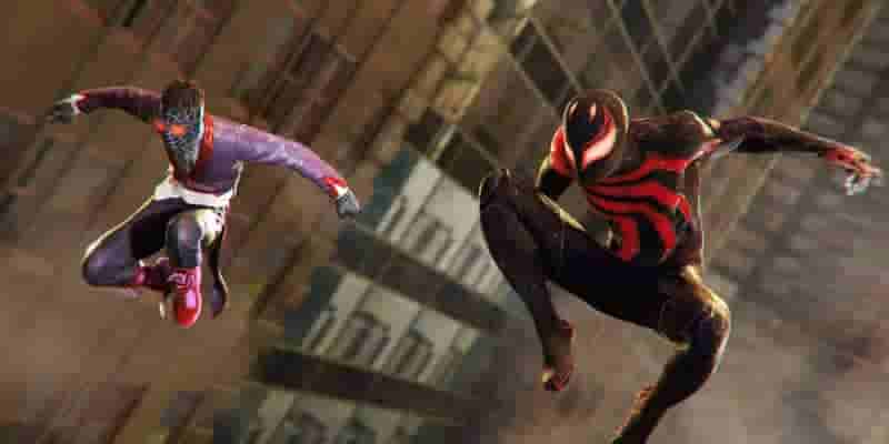 Marvel's Spider-Man 2 добавляет праздничные костюмы Майлза Моралеса и Питера Паркера