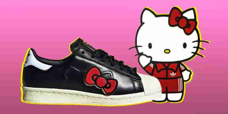 Hello Kitty и Adidas представили новую версию кроссовок Superstar в честь 50-летия