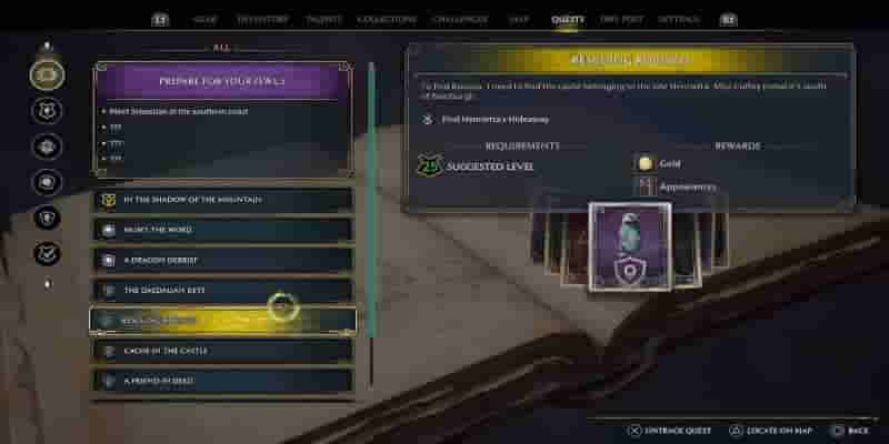 Hogwarts Legacy: Rescue Rococo Quest Прохождение