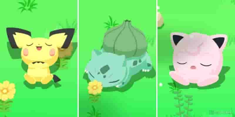 Pokemon Sleep: стили сна, объяснение
