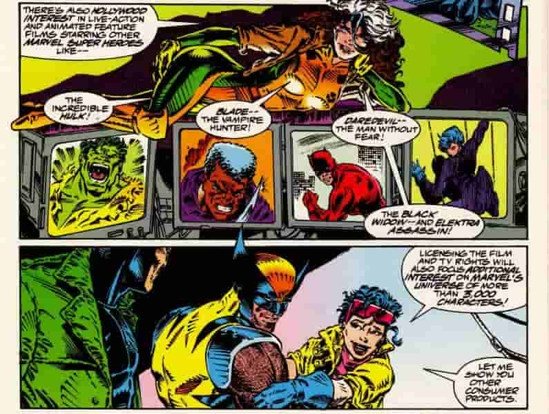 Самые странные комиксы 90-х — Иллюстрированные отчеты инвесторов Marvel?