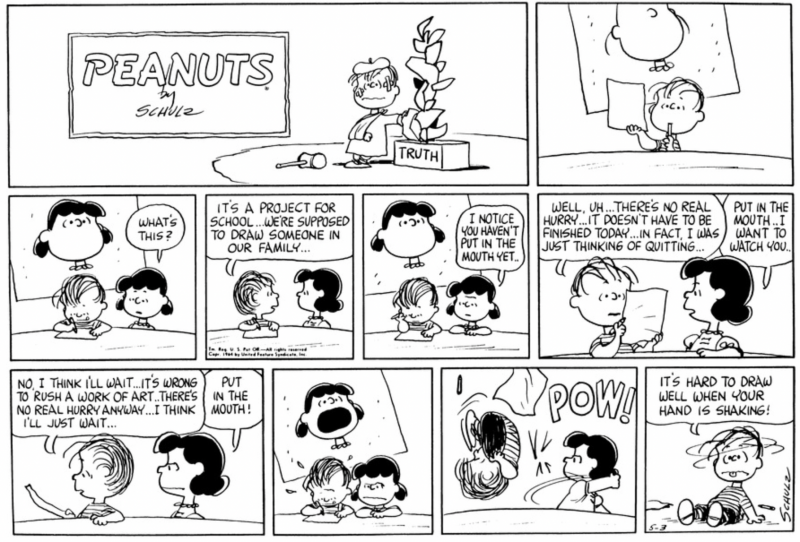 10 лучших комиксов Peanuts, в которых нет Чарли Брауна или Снупи