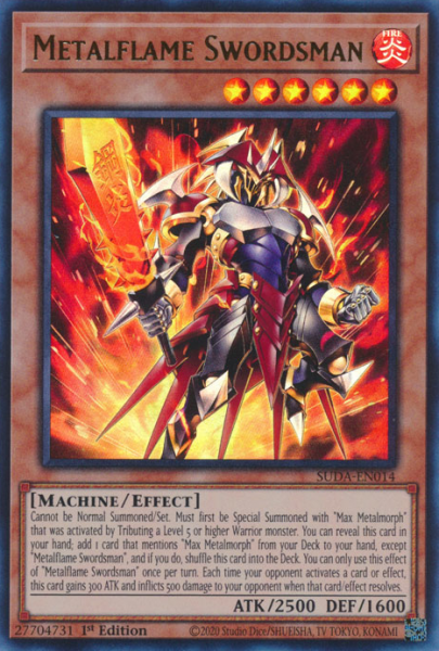 yu-gi-oh!: 10 самых сильных плавных карт Мечсмена, ранжированные
