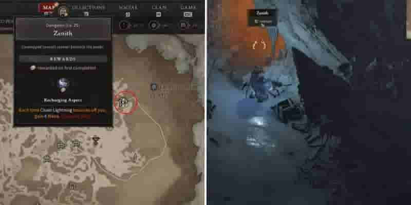 Diablo 4: Где найти Зенит Dungeon