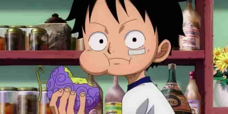 One Piece One Piece Devil Fruit показан на рекламном снимке