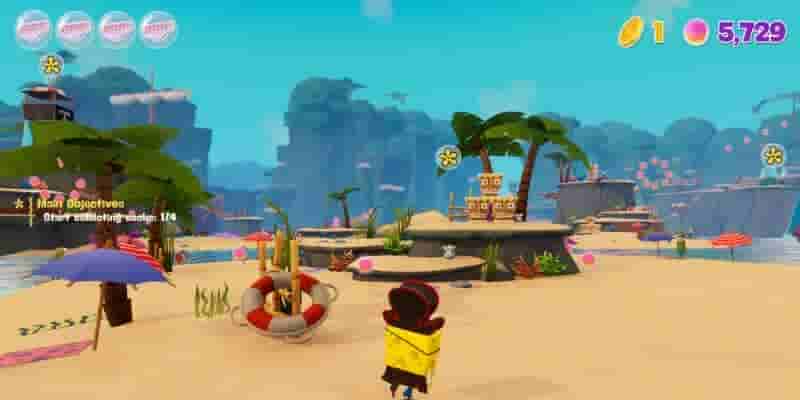 Губка Боб Квадратные Штаны: Прохождение Cosmic Shake Pirate Goo Lagoon