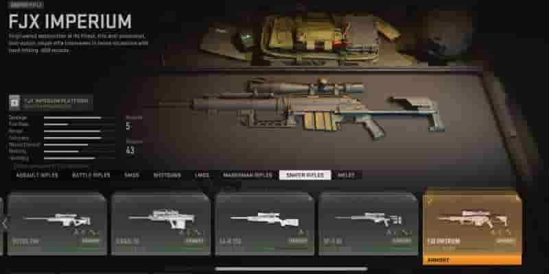 Warzone 2/Modern Warfare 2: Список лучших снайперов