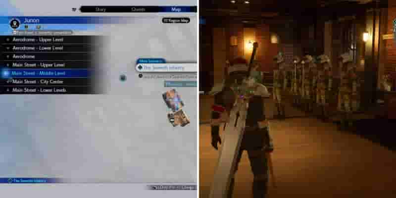 Final Fantasy 7 Rebirth: Где найти 7-й пехотный полк