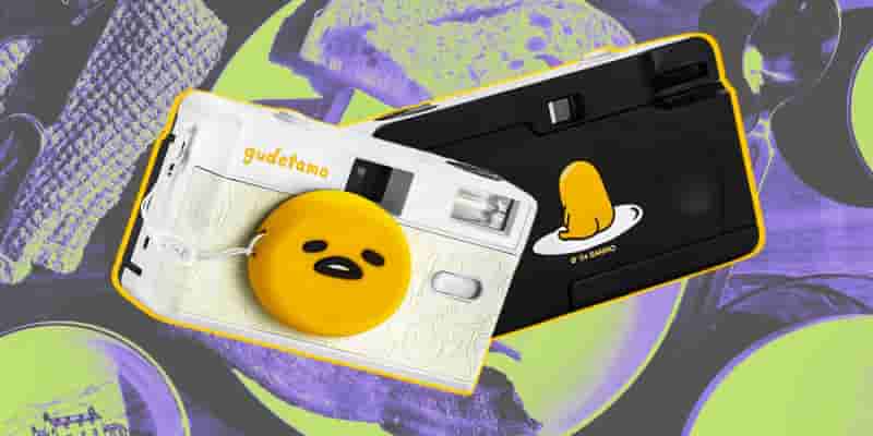Hello Kitty's Sanrio & ; Retrospekt выпустила ограниченную серию ретро-пленочной камеры Gudetama