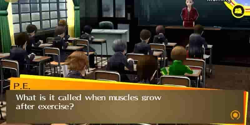 Гайд В каждый класс и тестовый ответ в Persona 4 Golden