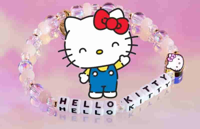 Hello Kitty & Проект Little Words продвигает каваи и доброту в выпуске ограниченного выпуска браслетов