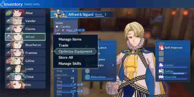 Fire Emblem Engage: лучшие сборки Ivy