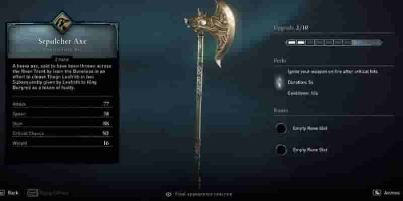 15 лучших видов оружия в Assassin's Creed Valhalla, рейтинг