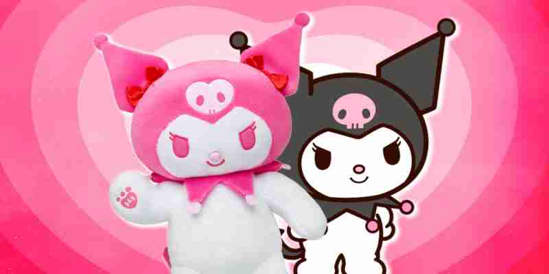 Sanrio's Kuromi становится розовой с новой плюшевой игрушкой ко Дню святого Валентина Hello Kitty и ее друзьями