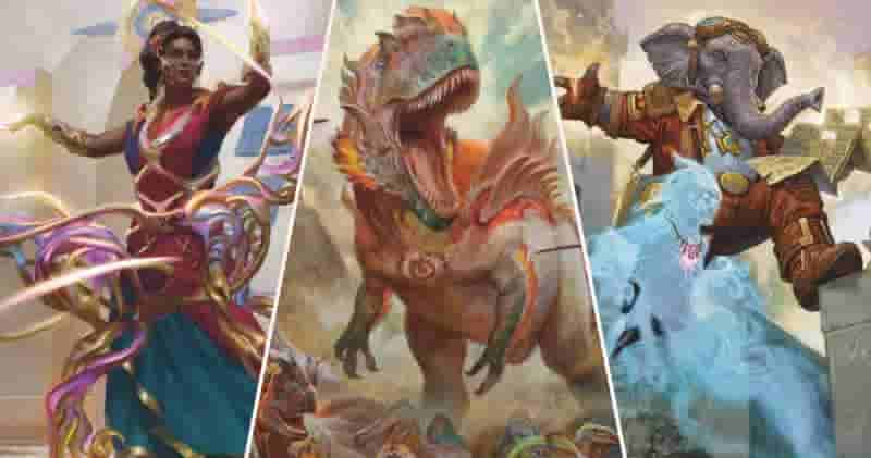 MtG: Затерянные пещеры Иксалана завершено Визуальные спойлеры