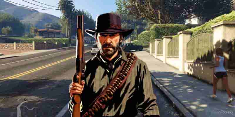 В миссии GTA Online Leroy O’Neil Most Wanted есть культовая пасхалка RDR2