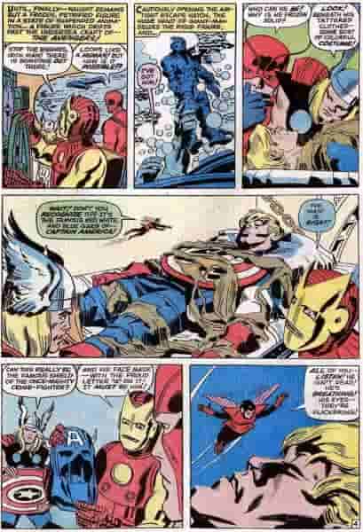 В Marvel произошло ретроактивное воссоединение Капитана Америки и Человек-факел