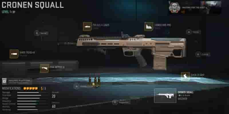 Modern Warfare 2 & Warzone 2 Cronen Squall: как разблокировать и лучшие вложения