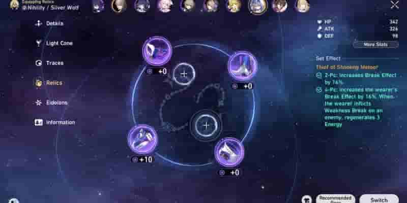 Honkai Star Rail: Silver Wolf Best Builds, Light Cones, & Teams