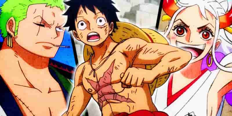 Пираты соломенной шляпы One Piece сражаются с непревзойденным стилем