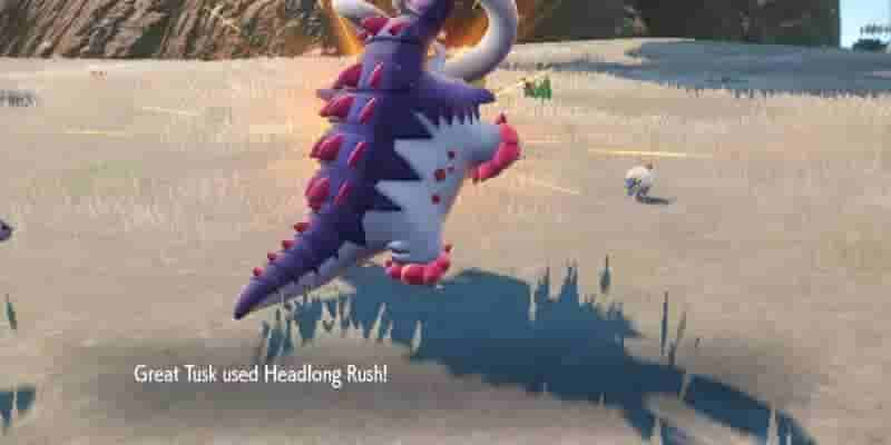 Как построить большой бивень в Pokemon Scarlet and Violet