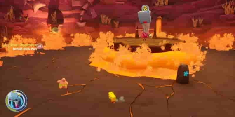 SpongeBob SquarePants: The Cosmic Shake: доисторический лес водорослей: прохождение