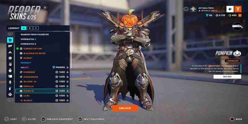 10 лучших жутких обликов Overwatch для Хэллоуина