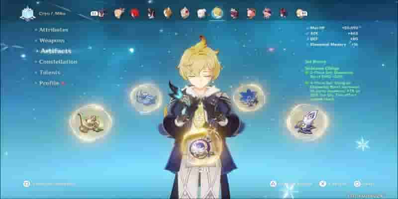 Genshin Impact: Mika Best Builds, Weapons & Teams